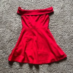 Lulus off the shoulder dress